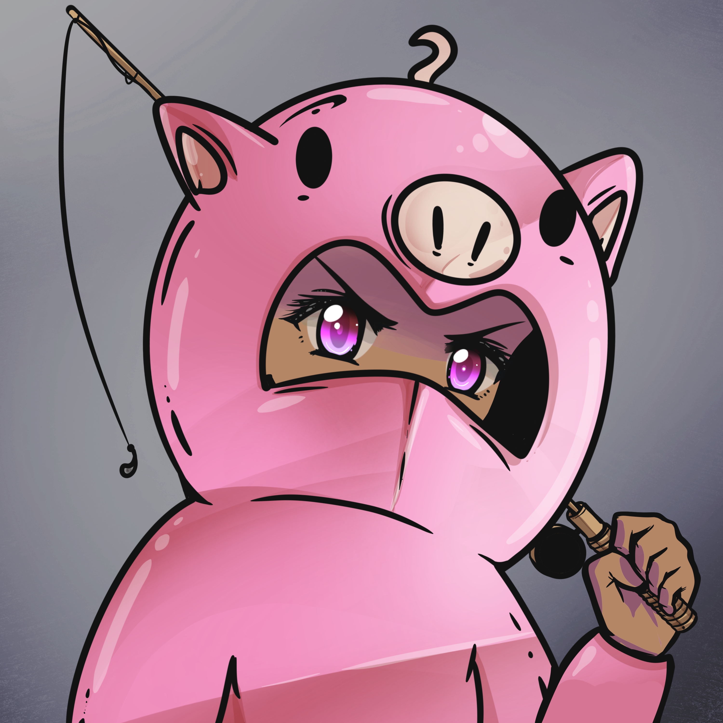 Fate Pig Hoodie #1483